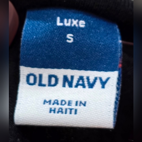 Old Navy, Size S, Black Luxe Tee - Picture 5 of 11
